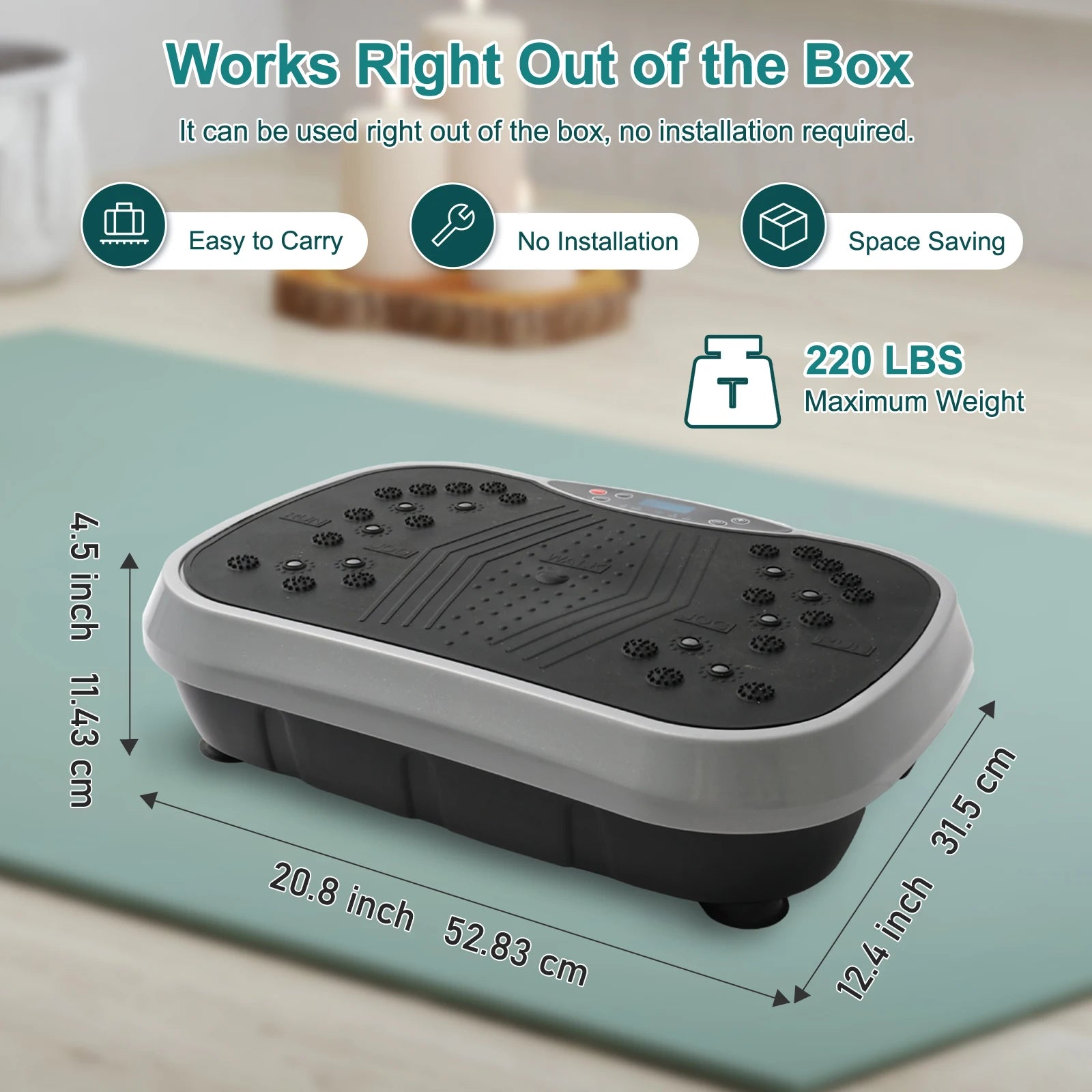 Vibration Plate Exercise Machine