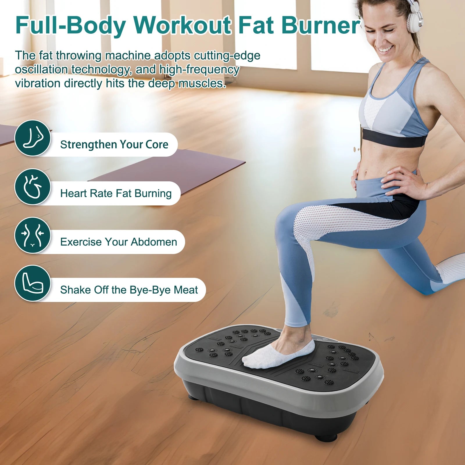 Vibration Plate Exercise Machine